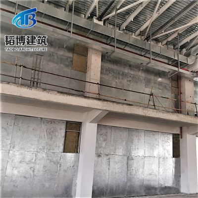 柳州安装吉林化工厂控制室抗爆墙项目