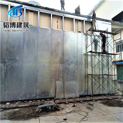 天津河北除尘设备公司安装抗爆墙项目